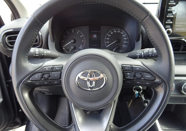 Toyota Yaris cena 64990 przebieg: 13555, rok produkcji 2022 z Piekary Śląskie małe 631